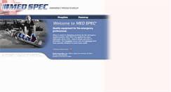 Desktop Screenshot of medspecs.com