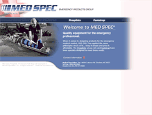 Tablet Screenshot of medspecs.com